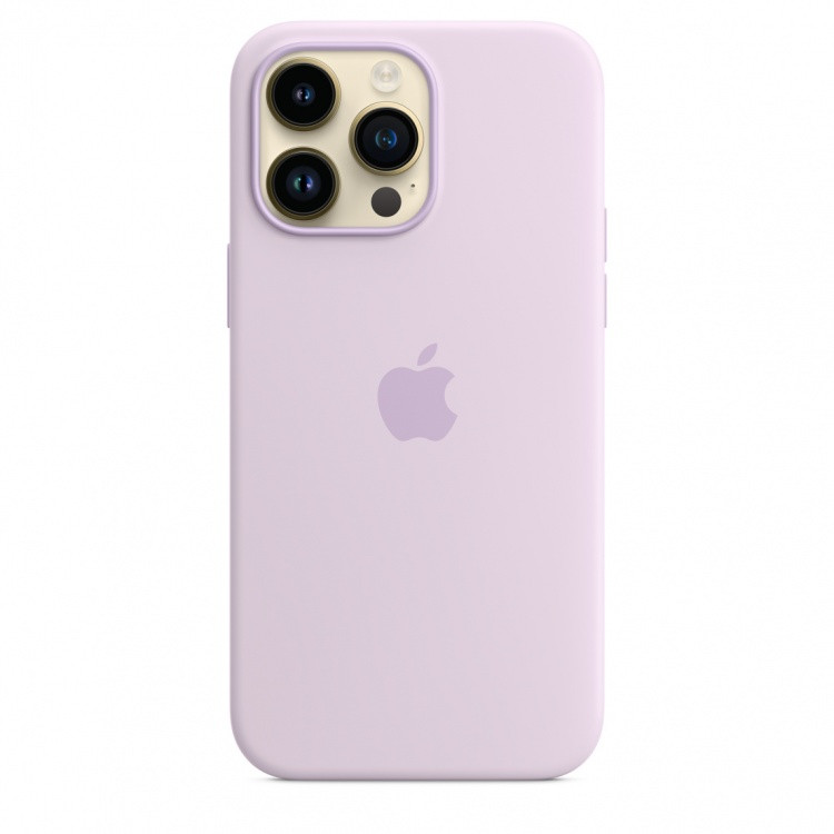 Чохол Silicone Case Premium для iPhone 14 Pro Max Lilac
