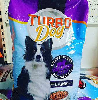 Корм для собак Turbo Dog 10 кг зі смаком Баранини