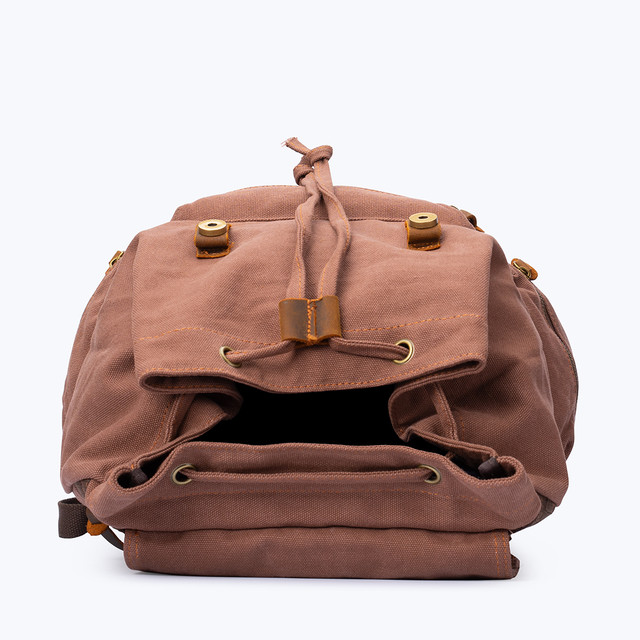 Фото рюкзак чоловічий Augur міський вінтажний коричневий