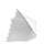 Паперовий пакет куточок білий жиростійкий 140х140 мм, фото 3