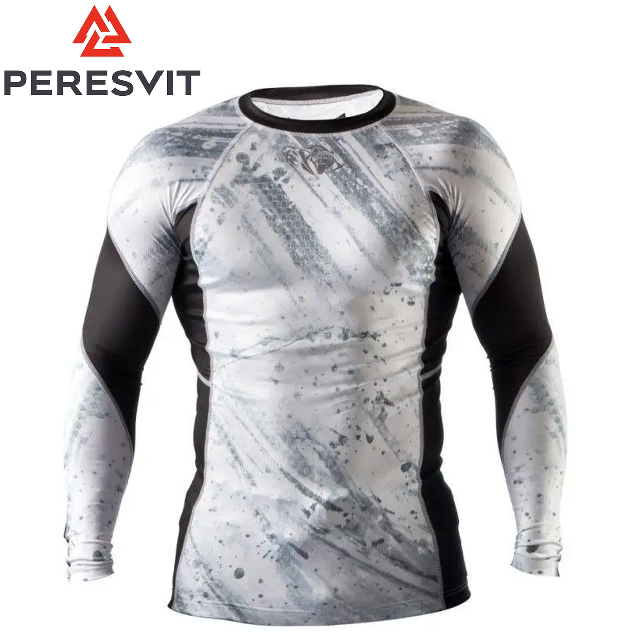 Рашгард лонгслів чоловічий Peresvit Immortal Silver Force Rashguard Long Sleeve Snowstorm