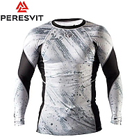 Рашгард лонгслив мужской Peresvit Immortal Silver Force Rashguard Long Sleeve Snowstorm