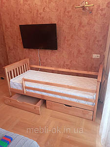Дитяче Ліжко Злата 80*160 з шухлядами + матрац Comfort-1