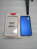 Чохол iphone X пластмасовий синій (ушкоджена упаковка), фото 3