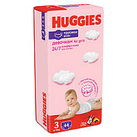 Подгузники-трусики Huggies Pants для девочек 3(6-11кг) 44шт.