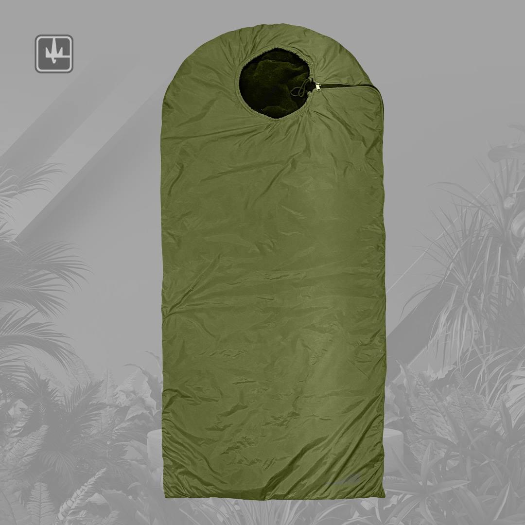 Зимовий Спальний мешок кокон Олива до -35, фото 1