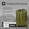 Зимовий Спальний мешок кокон Олива до -35, фото 2