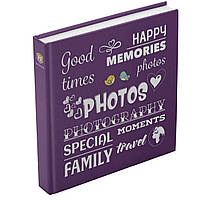 Фотоальбом 300*300 на 100 страниц Fantasy Violet фиолетовый