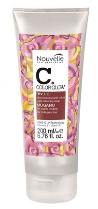 Маска Nouvelle Rev Up Color Refreshing Mogano для підтримки кольору волосся Махагон 200 мл, фото 1