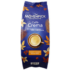 Кава Мовенпік кофе крема (зерно) Mövenpick caffe crema 1kg 4шт/ящ (Код: 00-00001695)