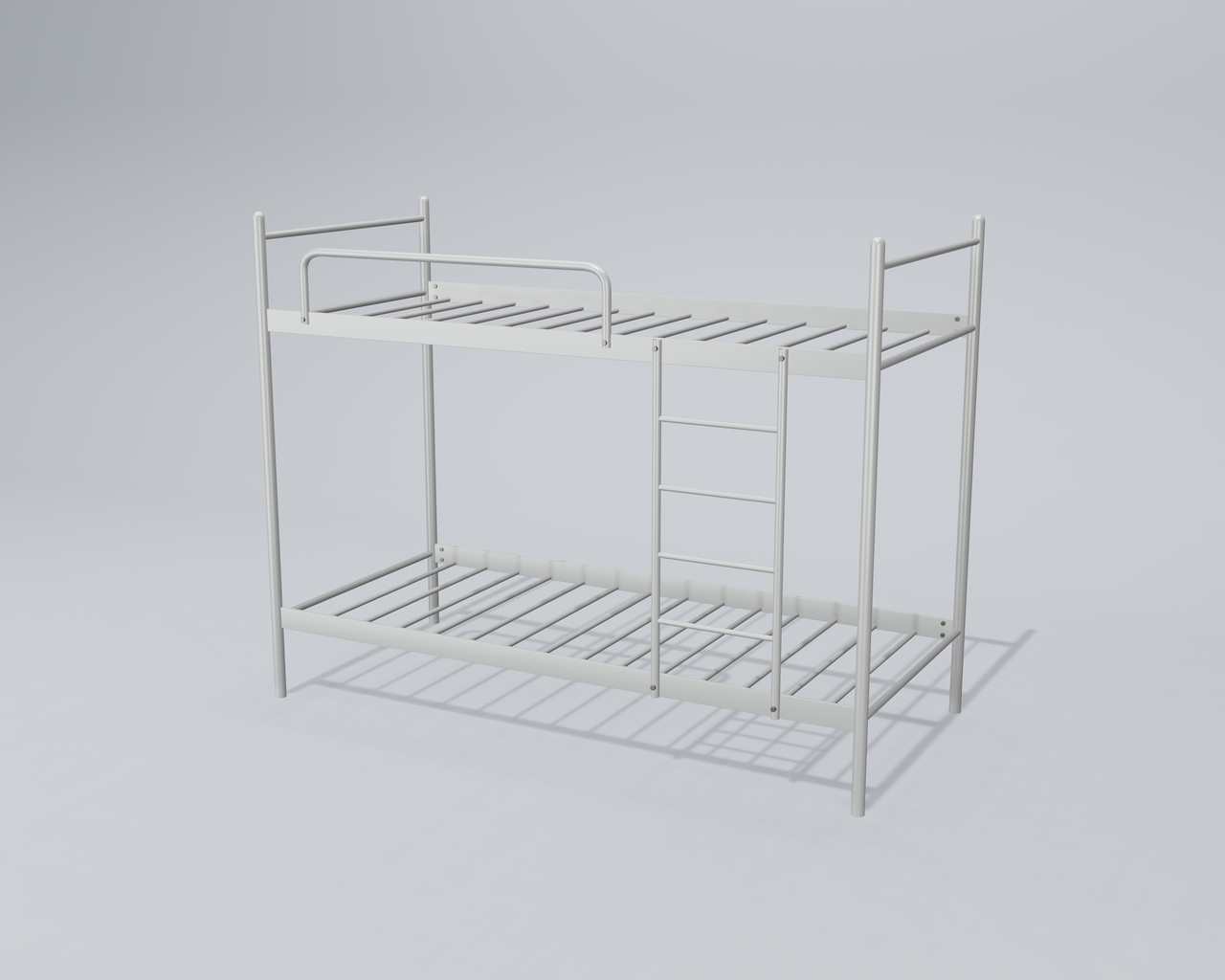 Двоярусне металеве ліжко Ірис Біле 80*190 см (Tenero TM)