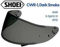 Візор CWR-1 для шоломів Shoei NXR, RYD, X-Spirit III, темне тонування