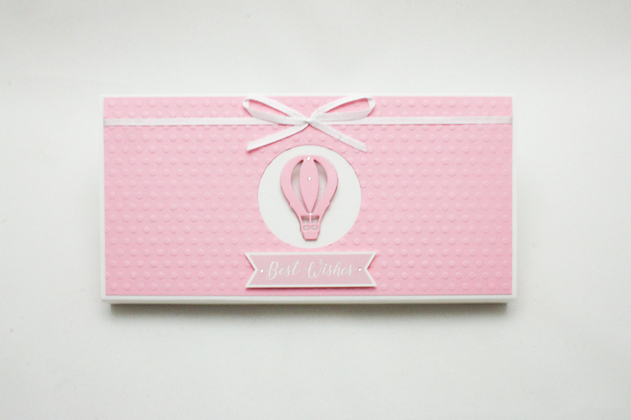 Gift box Dreamer розовый Конверт для денег на крестины, день рожденя для девочек - фото 2 - id-p1710165478