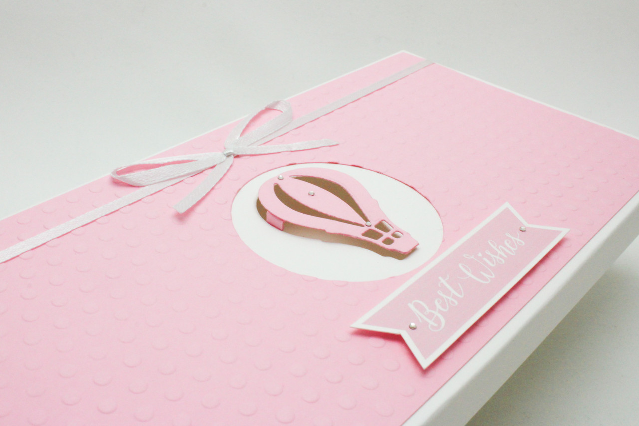 Gift box Dreamer розовый Конверт для денег на крестины, день рожденя для девочек - фото 4 - id-p1710165478