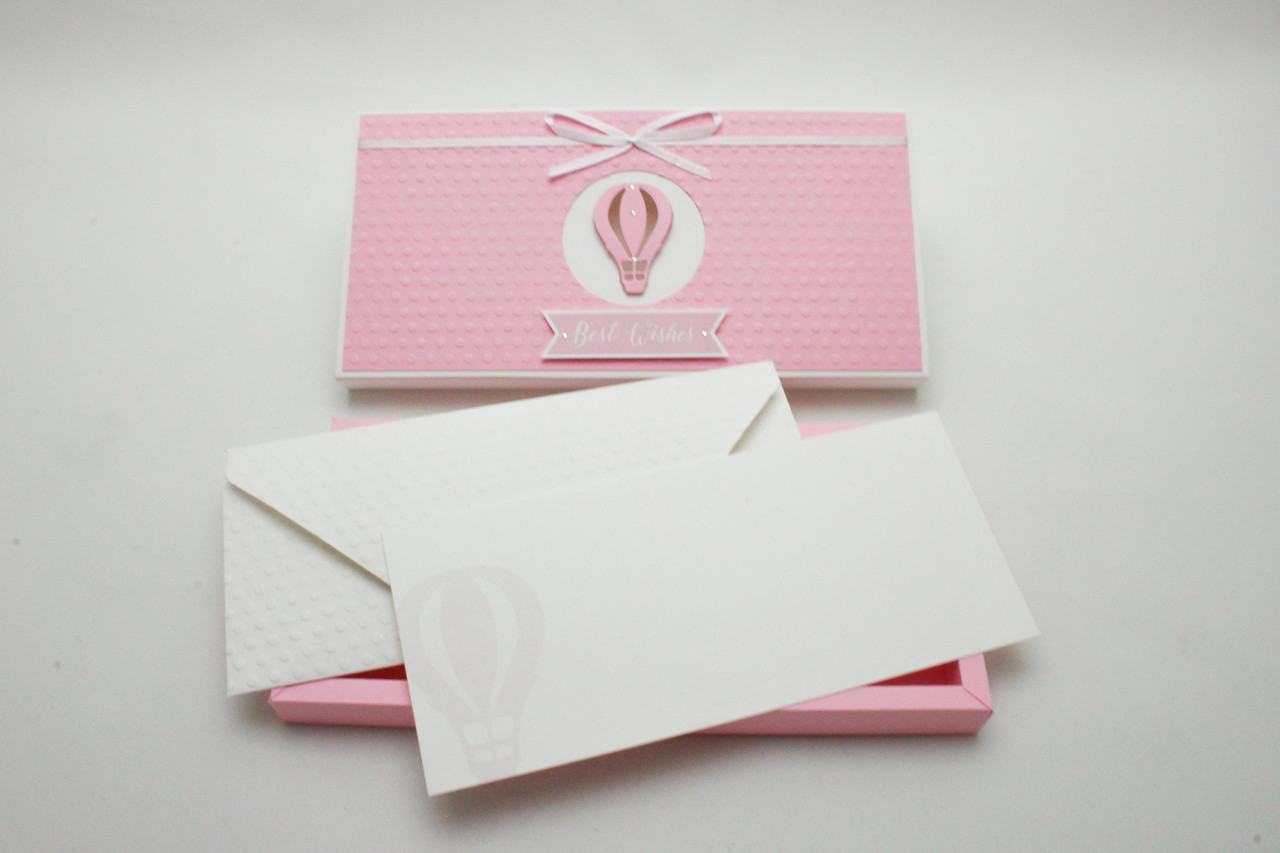 Gift box Dreamer розовый Конверт для денег на крестины, день рожденя для девочек - фото 5 - id-p1710165478