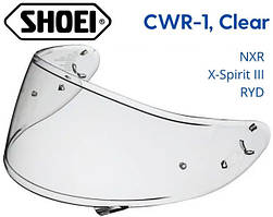 Візор CWR-1 для шоломів Shoei NXR, RYD, X-Spirit III, прозорий