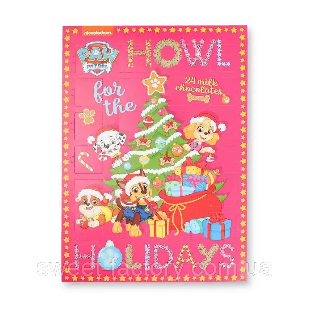 Адвент Щенячий патруль Paw Patrol Advent Calendar 75g
