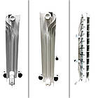 Обігрівач масляний алюмінієвий Gladiator HYBRID 12 секцій, термостат, компл. роликів, фото 4