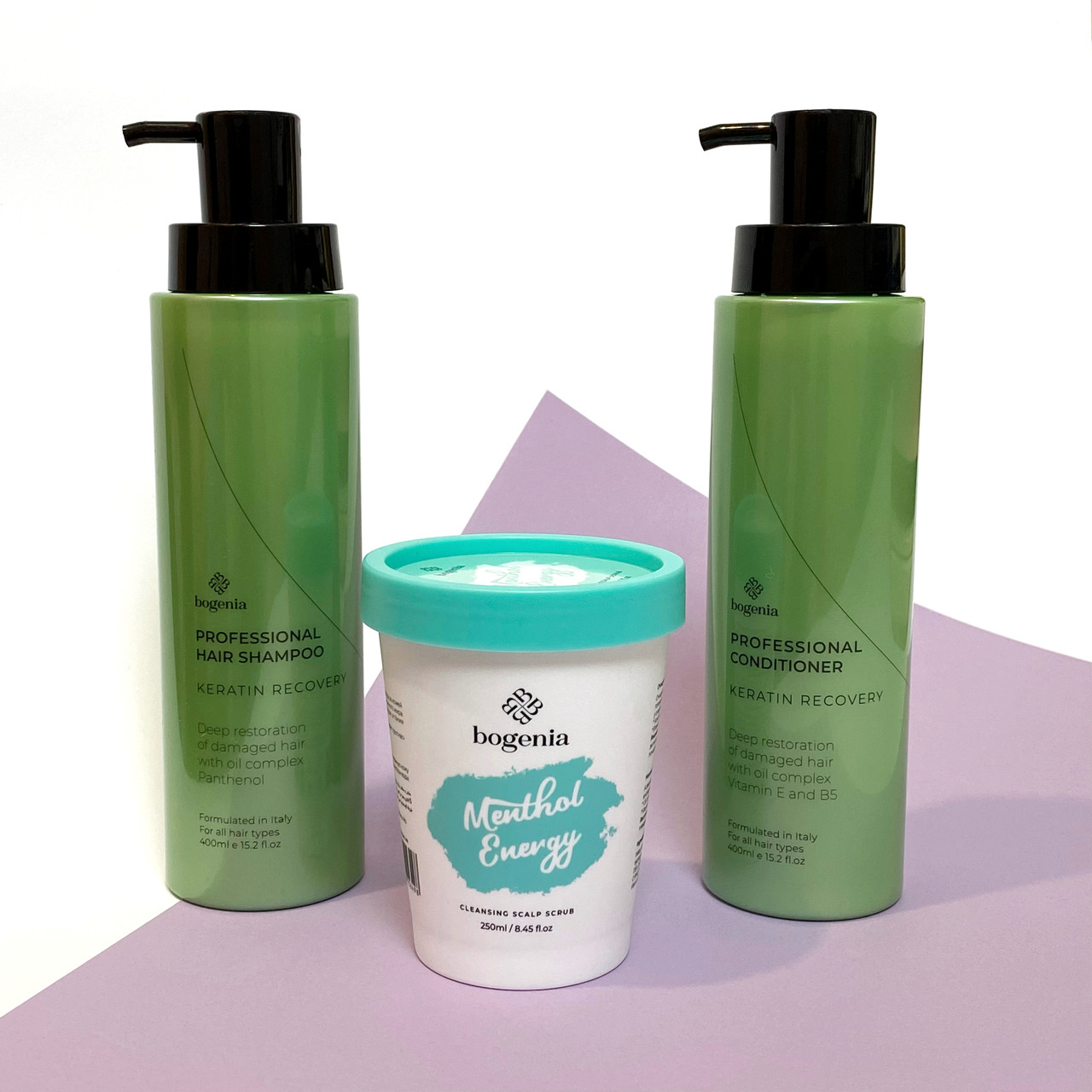 Набір для волосся "Кератинове відновлення" Bogenia, фото 1