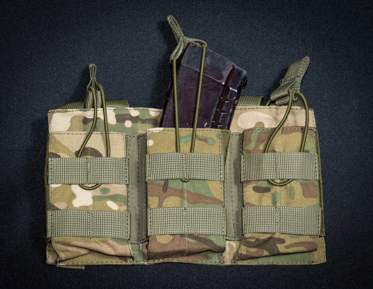 Підсумок тройний для рожків АК нагрудний, мультикам, фото 1