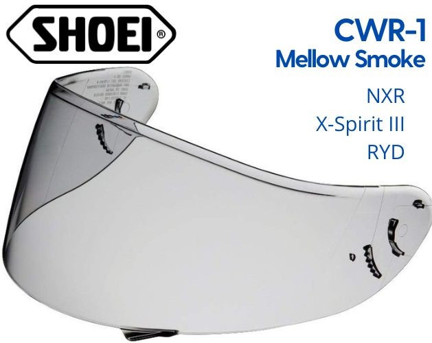 Візор Shoei CWR-1 для NXR / X-Spirit III / RYD, легке тонування