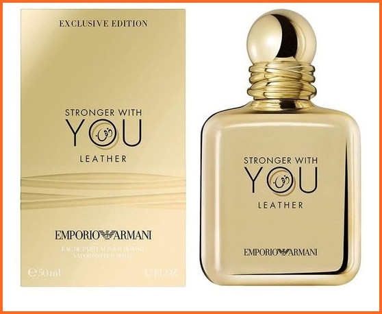 Армані Стронгер Віз Ю Лежер - Giorgio Armani Stronger With You Leather парфумована вода 100 ml., фото 1