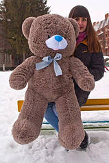 Плюшевий ведмедик "Ведмедик-шалунішка" 120 см капучіно