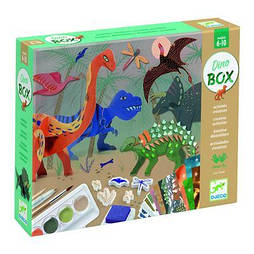 Набір для творчості Djeco Світ динозаврів  Dino Box DJ09331