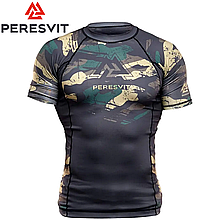 Рашгард з коротким рукавом чоловічий Peresvit Grunge Camo Short Sleeve Rashguard