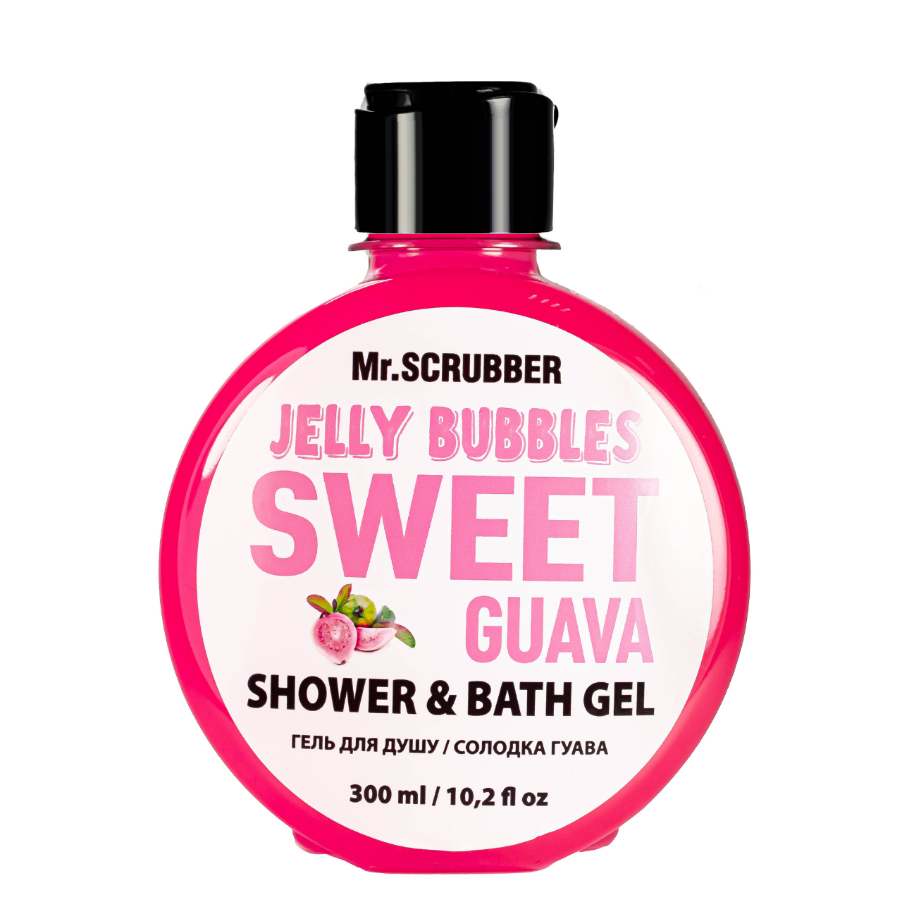 Гель для душу Mr Scrubber Jelly Bubbles Sweet Guava Shower & Bath Gel гуава 300 мл