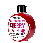 Гель для душу Mr Scrubber Jelly Bubbles Cherry Bomb Shower & Bath Gel вишня 300 мл, фото 2