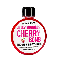 Гель для душу Mr Scrubber Jelly Bubbles Cherry Bomb Shower & Bath Gel вишня 300 мл