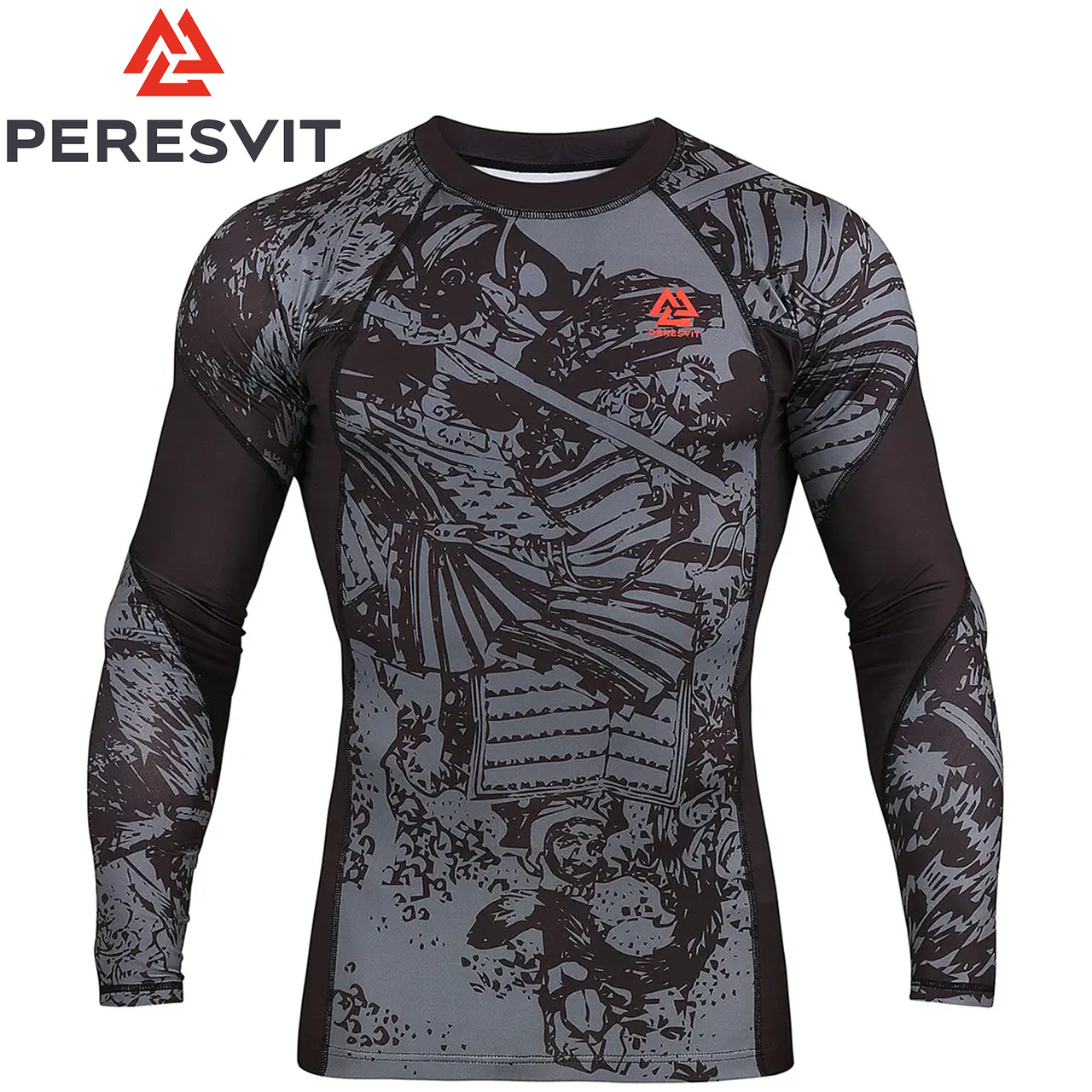 Рашгард лонгслів чоловічий Peresvit Hokusai Long Sleeve Blood