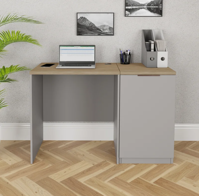 Письмовий стіл + 1 тумба з дверцятами. Комбінація., фото 1