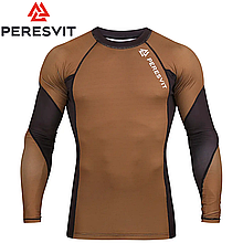 Рашгард лонгслів чоловічий Peresvit Core Long Sleeve Brown