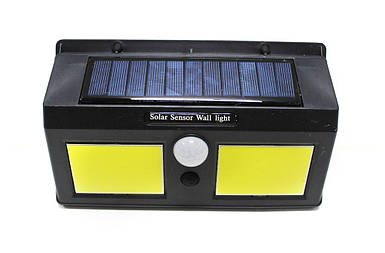 Світильник світлодіодний на сонячній батареї з датчиком руху (5.5V, 1.2W, 18650Li, 3.7V, 1200mAh, 40