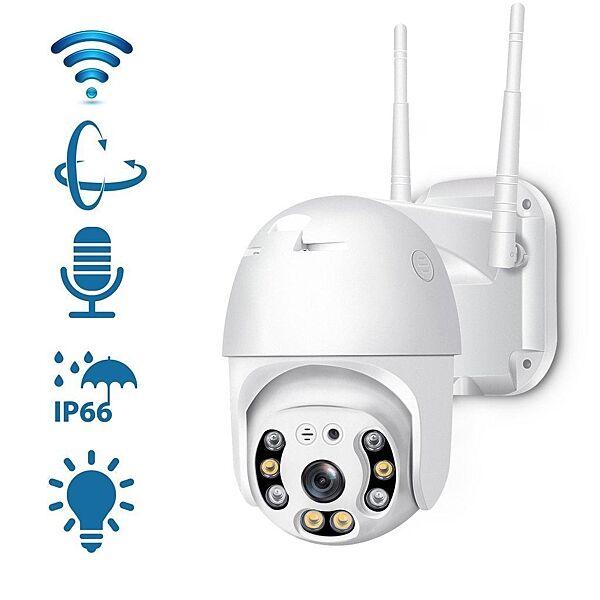 IP Camera PTZ-L8 з віддаленим доступом вулична + Блок живлення 220 V