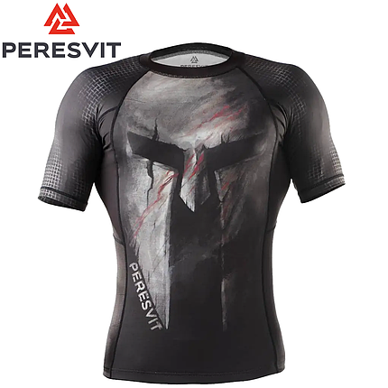 Рашгард з коротким рукавом чоловічий Peresvit Immortal Silver Force Last Stand Short Sleeve, фото 2