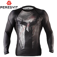 Рашгард лонгслів чоловічий Peresvit Immortal Silver Force Last Stand Long Sleeve