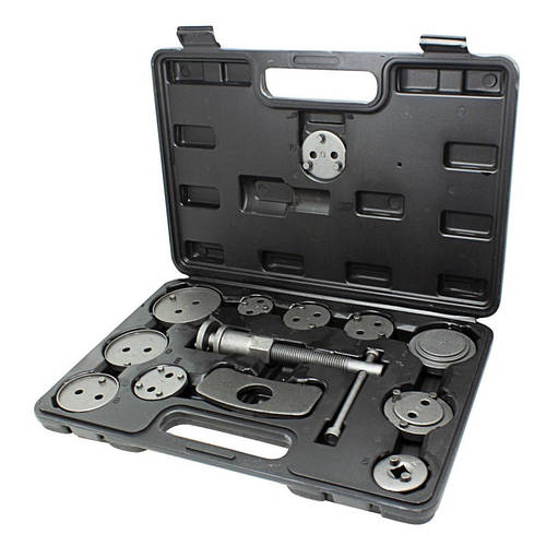 Набор инструментов для обслуживания тормозных цилиндров 13пр., в кейсе ...