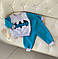 Теплий спортивний костюм на флісі для хлопчика "Batman" Блакитний 0484 174, Mini Bord, Голубой, Мальчик, Осень Зима, 80, фото 4