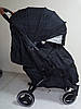 Прогулянкова коляска YoyaPlus Premium 2022 — дитяча коляска для подорожей, у ручну поклажу, Чорний, фото 5