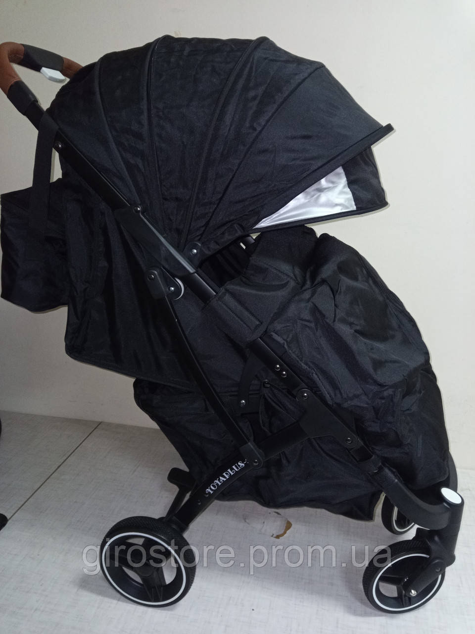 Прогулянкова коляска YoyaPlus Premium 2022 — дитяча коляска для подорожей, у ручну поклажу, Чорний