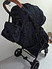 Прогулянкова коляска YoyaPlus Premium 2022 — дитяча коляска для подорожей, у ручну поклажу, Чорний, фото 3