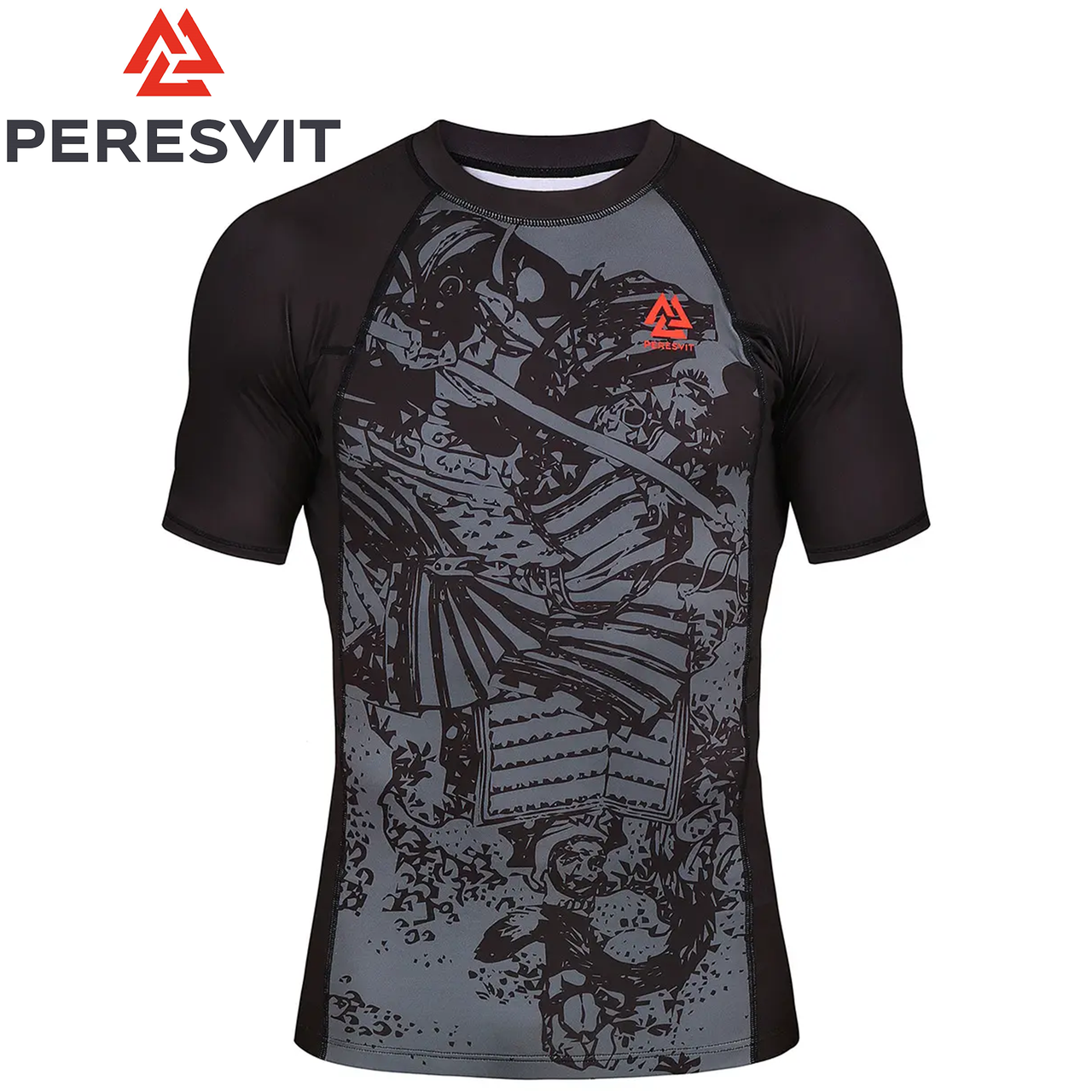 Рашгард з коротким рукавом чоловічий Peresvit Hokusai Short Sleeve Blood