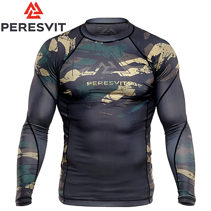 Рашгард лонгслів чоловічий Peresvit Grunge Camo Long Sleeve, фото 2