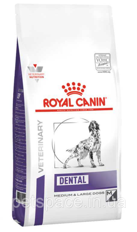 Корм для собак Royal Canin Dental Medium & Large Dogs (Роял Канін Дентал для великих порід) 6кг.