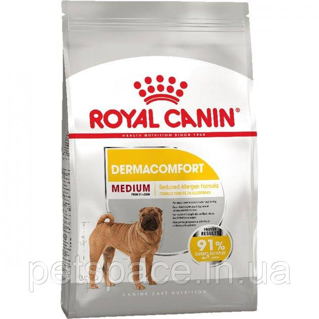 Корм для собак Royal Canin Medium Dermacomfort (Роял Канін Медіум Дермакомфорт) 12 кг.
