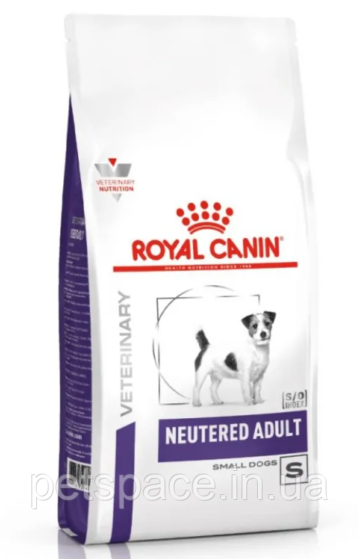 Корм Royal Canin Neutered Adult Small Dogs (Роял Канін для кастрованих для оптимізації ваги) 800г.
