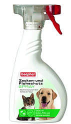 Антипаразитарний спрей для собак Beaphar Zecken-und Flohschutz (Біфар на натур.основі) 400мл.